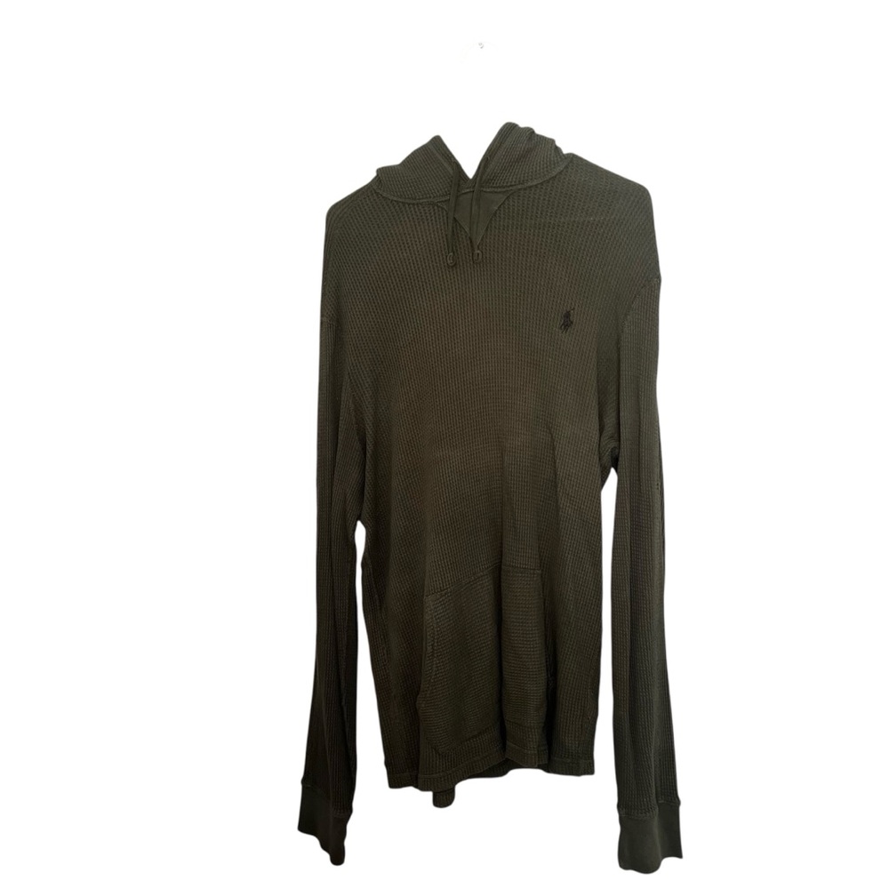 Men's Olive Hoodie by Polo by Ralph Lauren